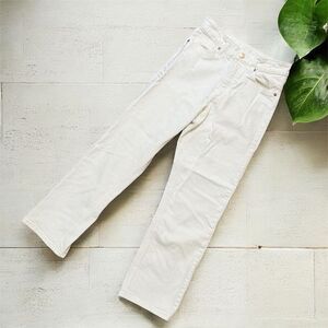 H&M White Wash High Rise Waisted Mom Jeans 4 Straight